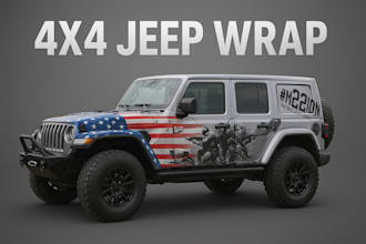do professional jeep wrap designs, vehicle wrap designs
