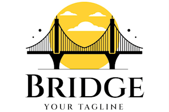 design a proffesional bridge logo