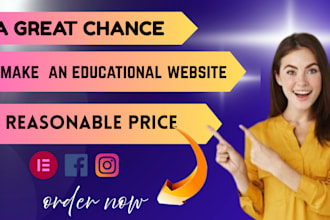 create an educational website using wordpress