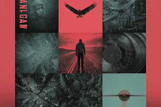 design album or single cover art