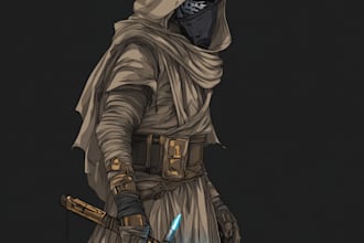 make your sci fi and star wars character
