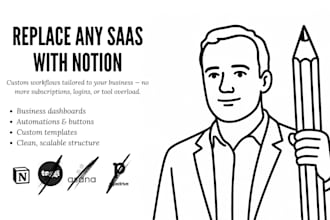 build custom notion workflows to replace your saas tools