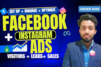 setup and manage facebook and instagram ads with meta pixel tracking
