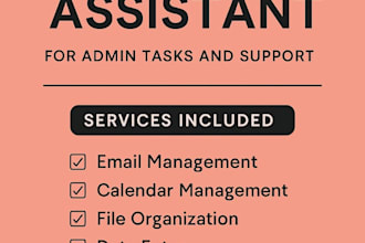 be your virtual admin assistant