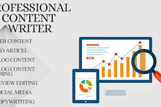 do content writing with unique ideas