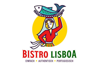 create a unique portuguese restaurant mascot logo design
