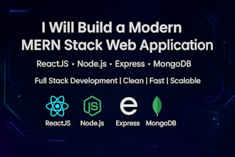 develop a custom mern stack website