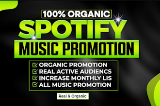 promote your spotify music usa social media and playlist submission