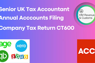 file UK vat return, UK corporation tax, ct600, UK self assessment, sa100 to hmrc