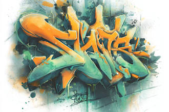 design custom graffiti text, tags, street art, and logo