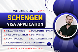 provide schengen visa application service