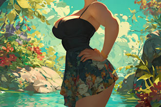 do nsfw art pin up girl fanarts and model pinup