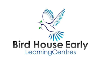 make new greatest logo for bird house early learning centres