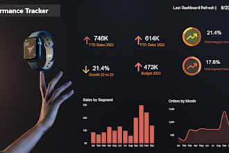 create a professional power bi dashboard that delivers business insights