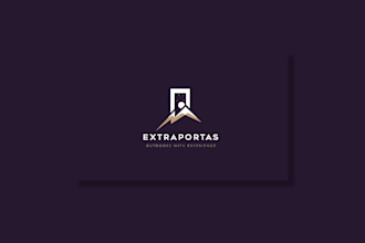 design minimalist custom outdoor guide and travel agency logo