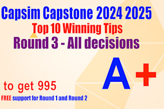 do capsim simulation tasks
