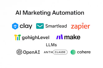 automate b2b marketing using ai agent, clay and make or zap