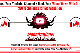 promote youtube channel organically to help you achieve monetization