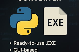 create an application that converts any python script to exe