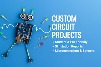 design and simulate electronic circuits using proteus or multisim