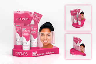 create creative product display, retail display, packaging