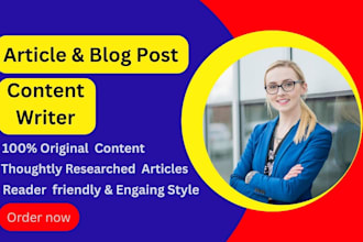 write tech article and spam free seo friendly content