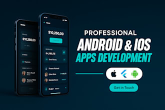 mobile app development, android, ios app development, flutter app development