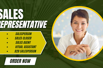 be sales representative salesperson sales closer sales agent sales expert