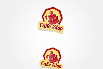 design a sweet and delicious chocolate, bakery, or food logo
