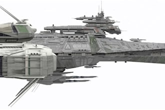 create 3d spaceship miniature, 3d spacehip diorama, tabletop spaceship miniature