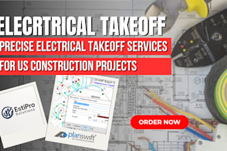 provide accurate electrical estimation and takeoff breakdown for US contractors
