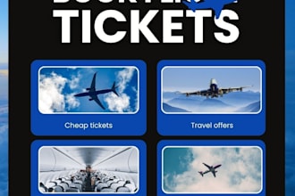 book your airline ticket and help you get the best travel deal
