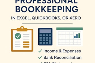 handle your bookkeeping invoicing, expenses, reconciliation