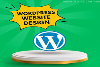 design website in wordpress