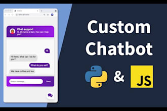 develop custom ai chatbot using gpt for your website or app