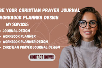 be your christian prayer journal workbook planner designer