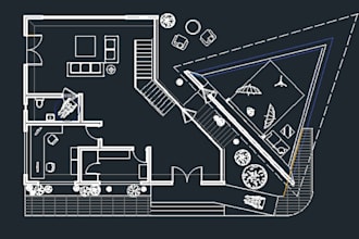 draw floor plan in autocad