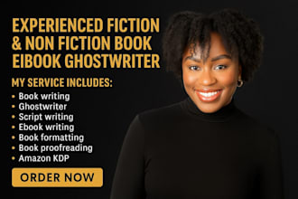 be a non fiction ebook ghostwriter ghost book writer self book editor