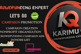 promote your gofundme justgivig nonprofit charity fundraiser to real donors
