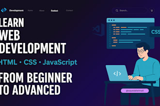teach you complete web development
