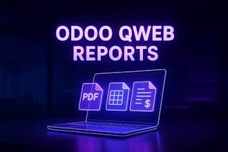 customise odoo forms, fields and professional qweb pdf reports