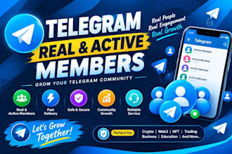 grow your telegram channel with real organic subscribers