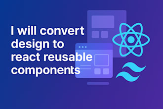 convert designs to react components