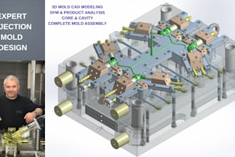 design precision plastic injection molds for your production