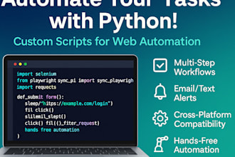deliver expert python java cpp dotnet solutions and automation