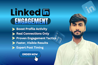 grow your linkedin with real engagement and connections