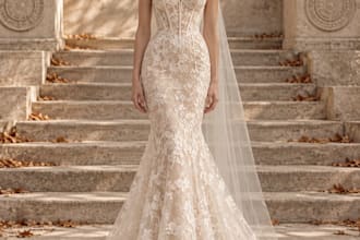 design luxury wedding dress concepts
