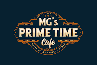 design a unique retro vintage badge logo for your brand