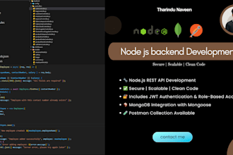 build secure nodejs rest apis with express and mongodb