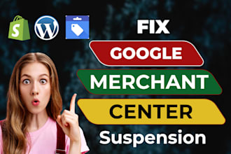 fix your google merchant center suspension and misrepresentation